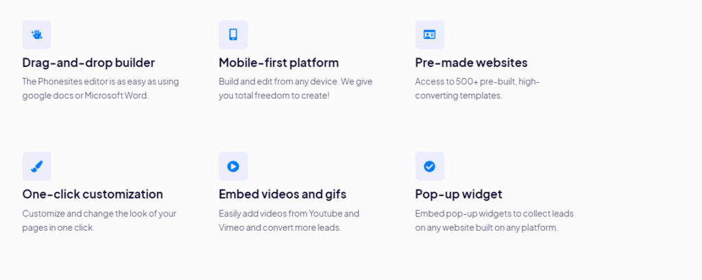 Select Phone Website PhoneSites Review: How to Set Up PhoneSites in 3 Simple Steps