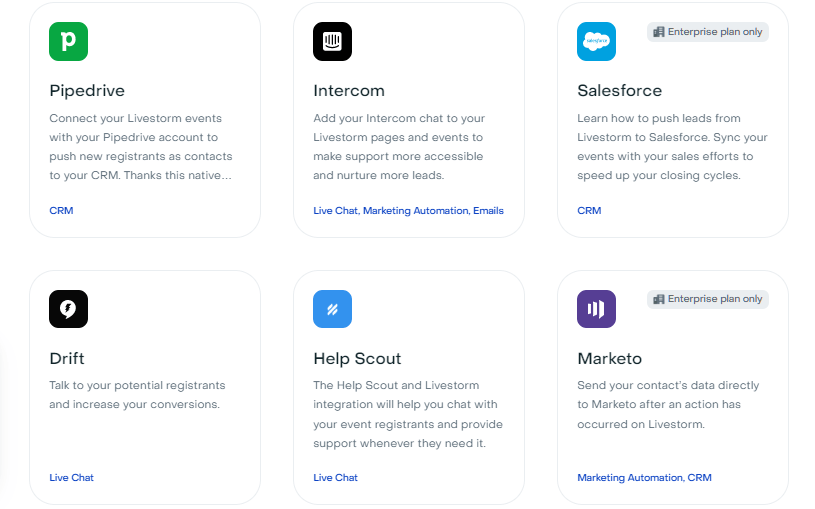 livestorm hubspot integration