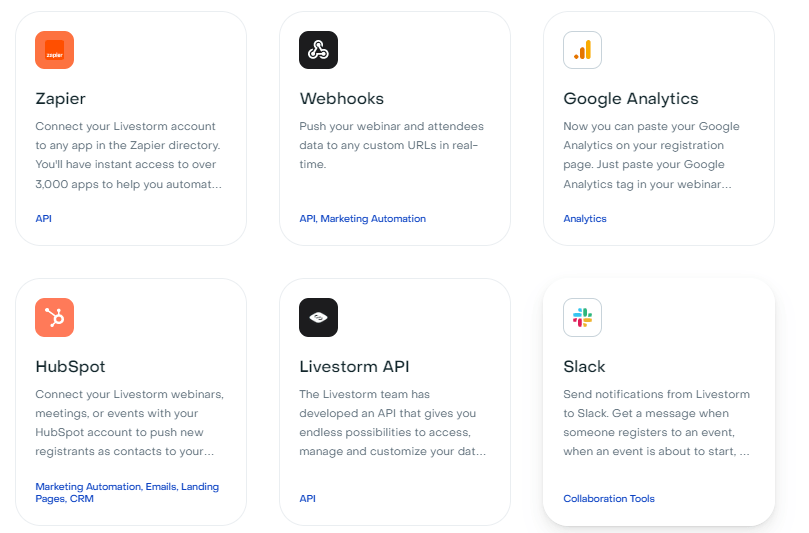 livestorm hubspot integration